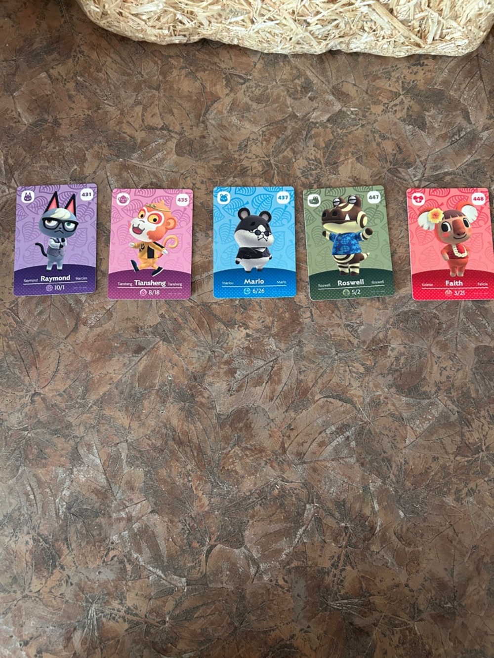 Animal Crossing NFC Amiibo Card Set